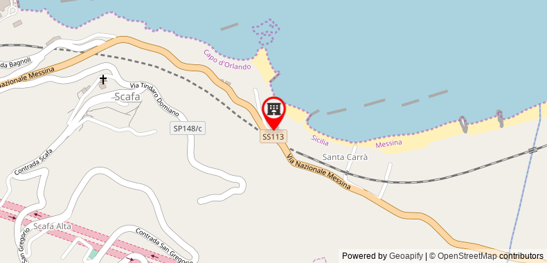 Bản đồ đến Capo Baia Verde