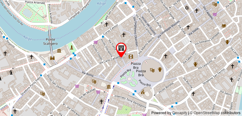 Bản đồ đến Khách sạn Torcolo 'Residenze del Cuore'