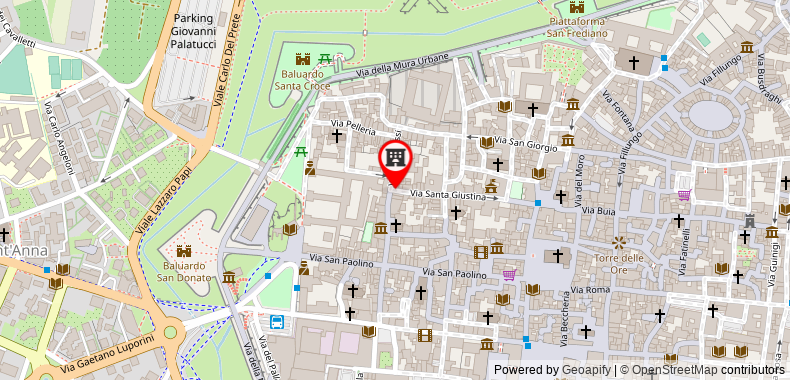 Hotel Palazzo Alexander on maps