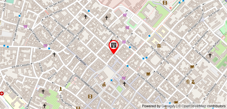 在地图上查看格蘭德艾爾伯格羅馬酒店