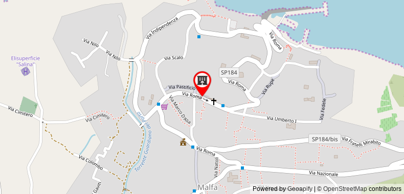 Bản đồ đến Khách sạn Ravesi