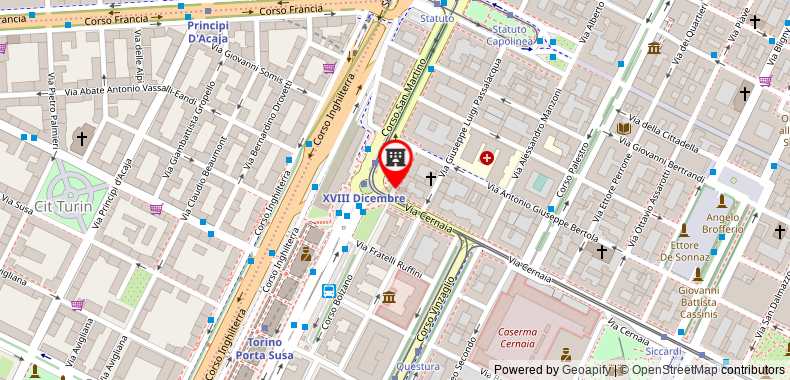 Bản đồ đến Khách sạn Dock Milano