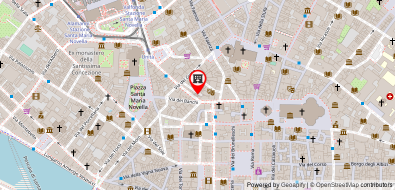 Bản đồ đến Khách sạn La Gioconda