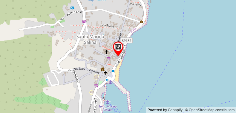 Bản đồ đến Khách sạn Santa Marina Antica Foresteria