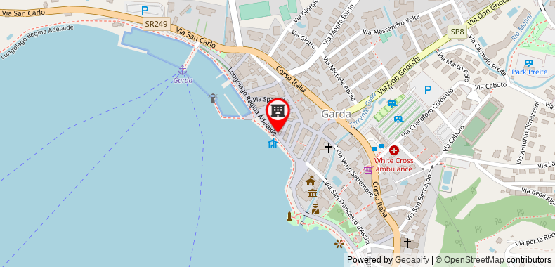 Bản đồ đến Khách sạn Giardinetto