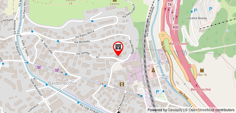 Bản đồ đến Appartamenti Bardonecchia