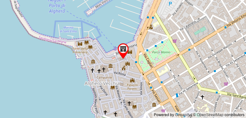 Bản đồ đến La Terrazza Sul Porto - Guest House