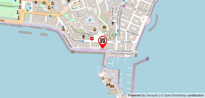 Hotel Royal Continental on maps