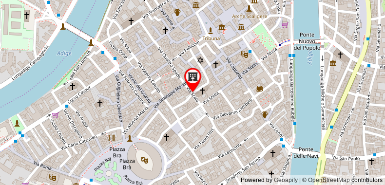 Bản đồ đến Khách sạn Accademia