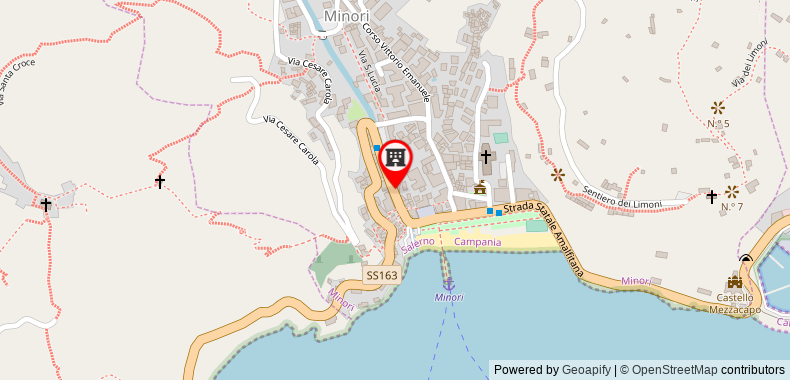 Bản đồ đến Khách sạn Caporal