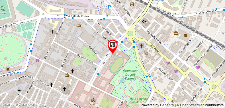 Bản đồ đến Khách sạn Best Western Premier Milano Palace