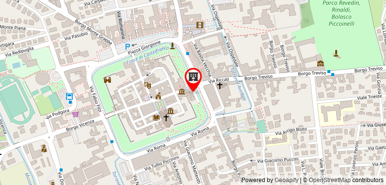 Bản đồ đến Khách sạn Alla Torre