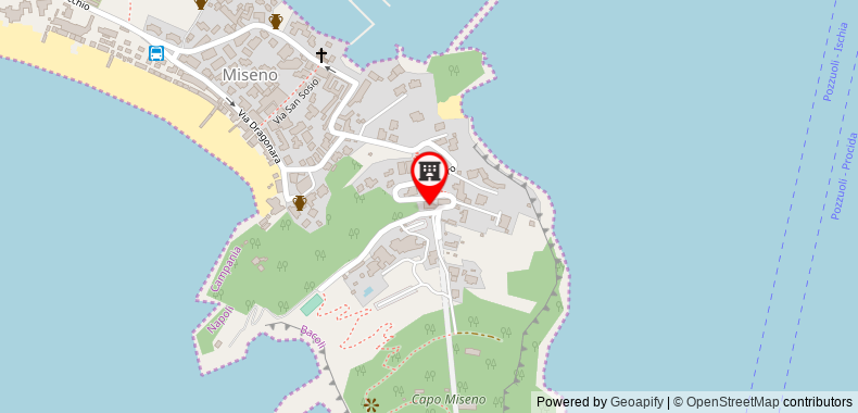 Bản đồ đến Khách sạn Cala Moresca
