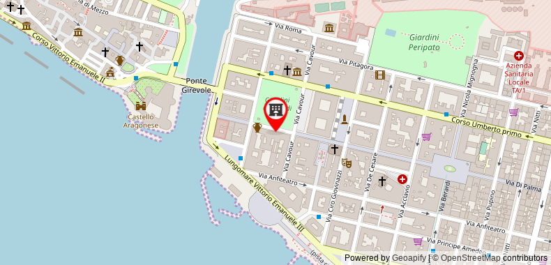 Bản đồ đến Khách sạn Plaza Taranto