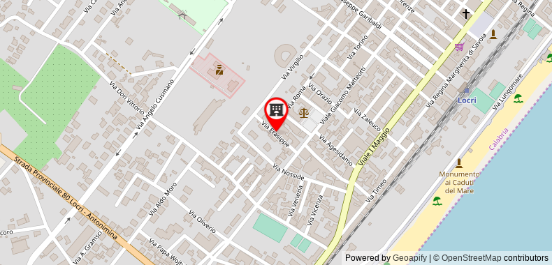 Bản đồ đến Appartamento Nosside- Erasippe Residence