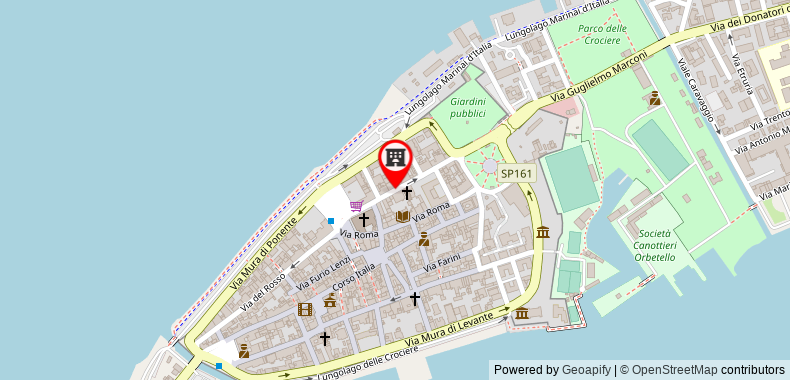 在地图上查看瑞雷斯聖比亞吉歐酒店