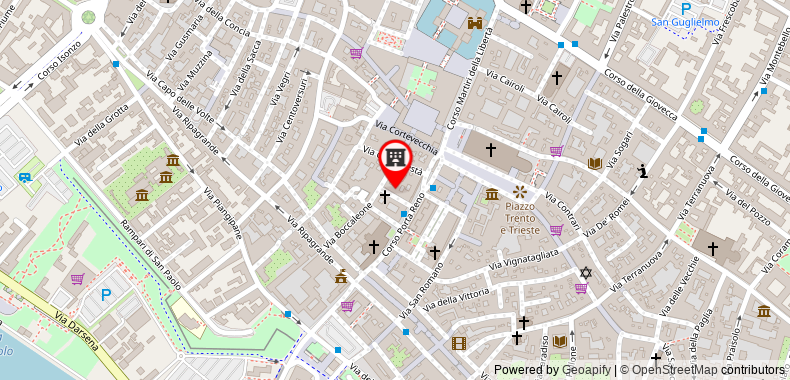 Bản đồ đến Khách sạn Corte Estense