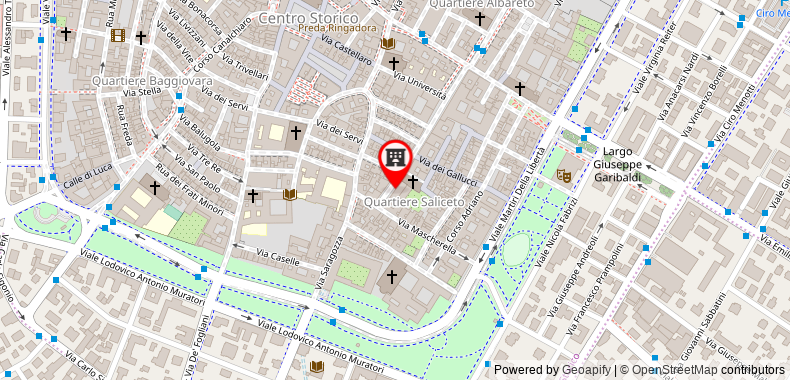 Hotel Canalgrande on maps