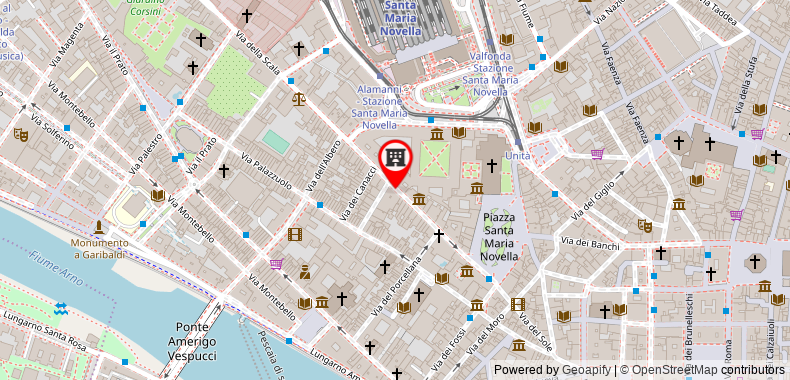 Bản đồ đến Khách sạn Rivoli Boutique