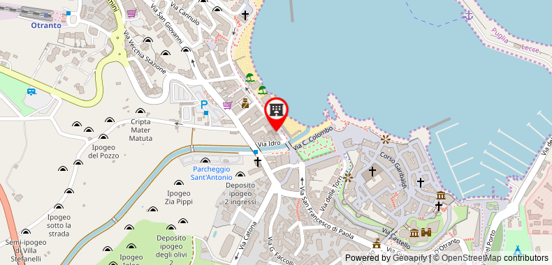 Bản đồ đến Khách sạn Profumo Di Mare