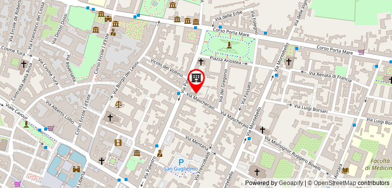 Bản đồ đến Khách sạn Antica Corte Residence di Charme