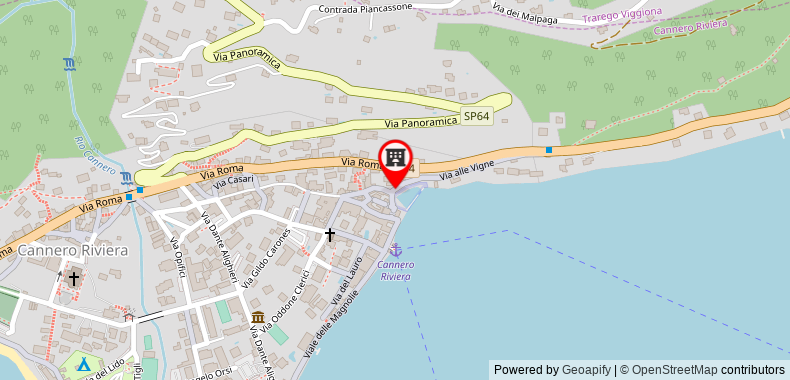 Bản đồ đến Casa al Vecchio Porto overlooking the ancient port in Cannero Riviera
