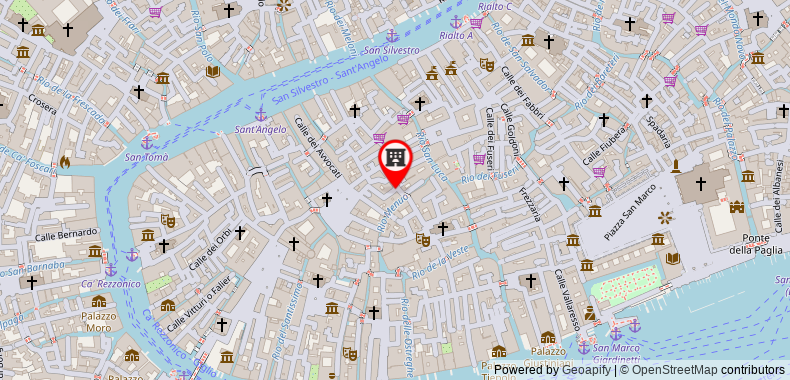 Bản đồ đến Casa Verona - Stroll to St Mark's Square. Lux Apt