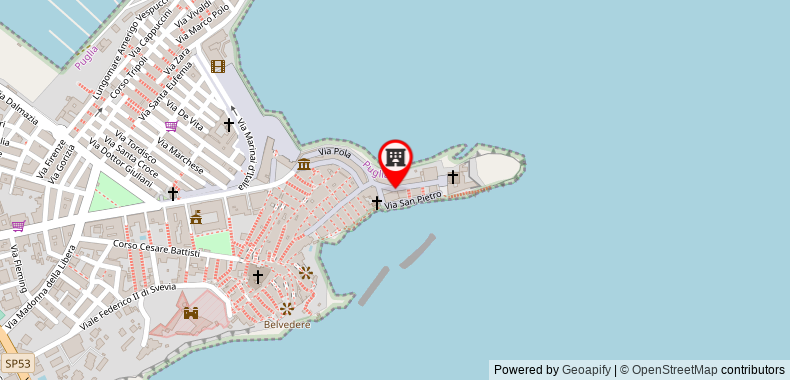 Bản đồ đến Khách sạn Punta San Francesco