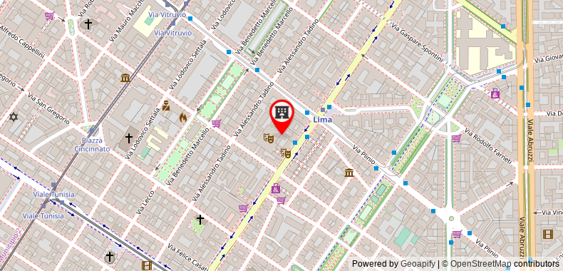 IH Hotels Milano Puccini on maps
