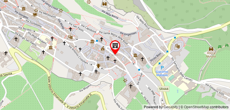 Bản đồ đến Khách sạn Dei Priori