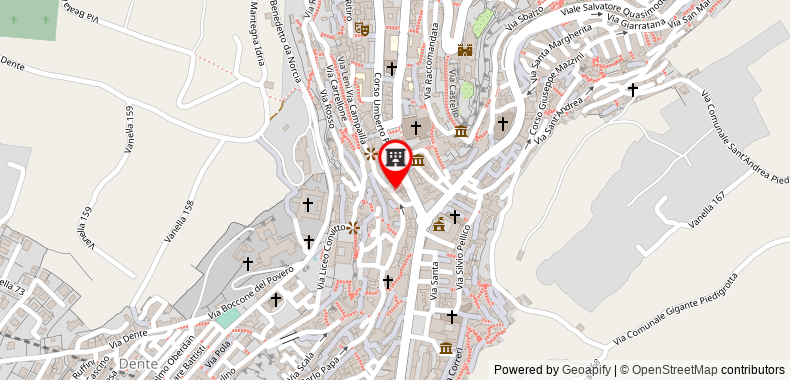 Bản đồ đến Khách sạn Grana Barocco Art & Centro Benessere