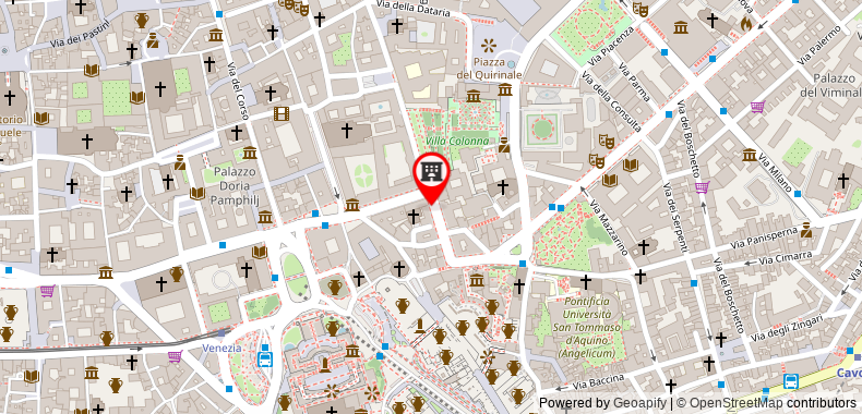 Bản đồ đến Khách sạn Pace Helvezia