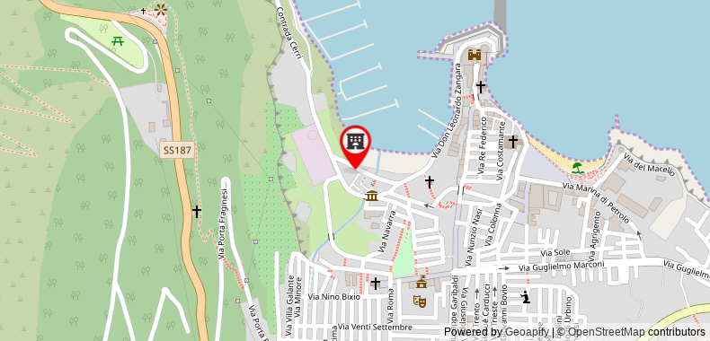 Bản đồ đến Khách sạn Cala Marina