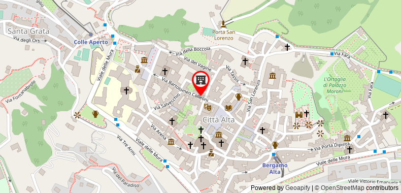 Bản đồ đến Khách sạn Piazza Vecchia
