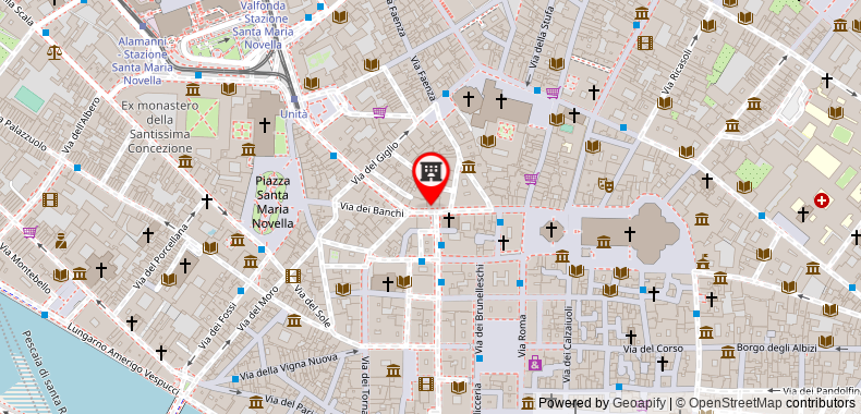 Bản đồ đến Khách sạn B&B Firenze Laurus al Duomo