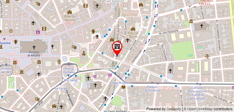 Bản đồ đến Appartamento con Balcone 406