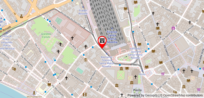 Bản đồ đến Khách sạn C-s Ambasciatori