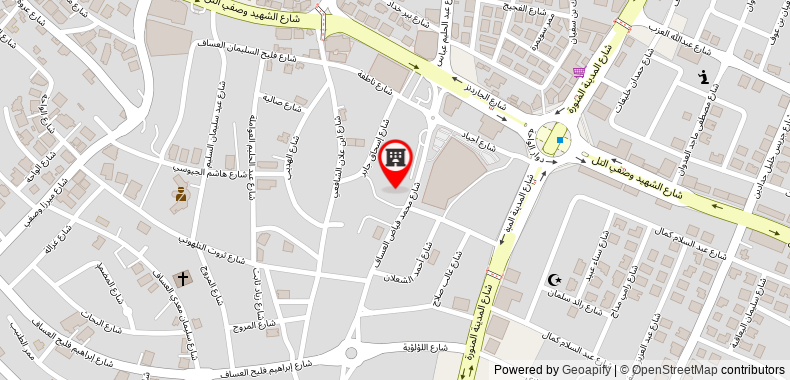 Bản đồ đến Khách sạn Ibis Amman