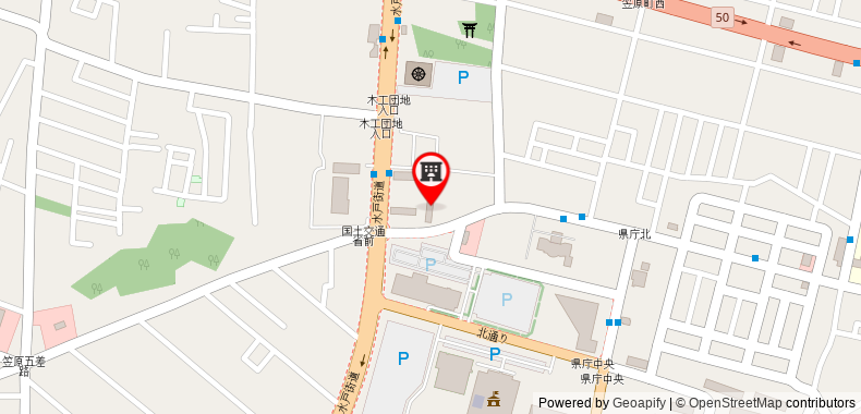 Bản đồ đến Khách sạn Route Inn Mitokenchomae