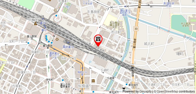 APA Hotel Toyama-Ekimae on maps