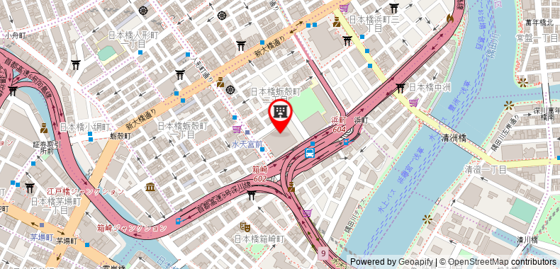 Bản đồ đến Khách sạn Royal Park Tokyo Nihonbashi