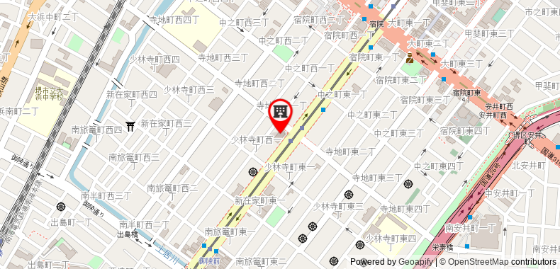 Bản đồ đến Khách sạn Osaka Bay Plaza