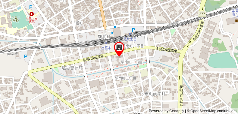 Bản đồ đến Khách sạn Izumo Green Morris