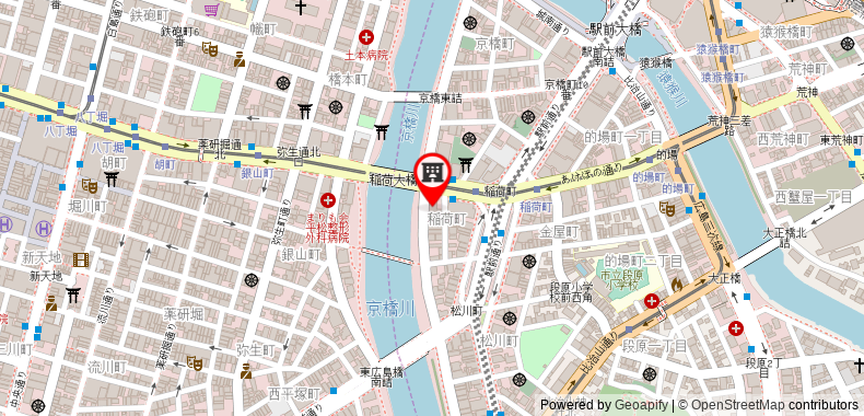 Bản đồ đến Khách sạn Hiroshima Intelligent Annex