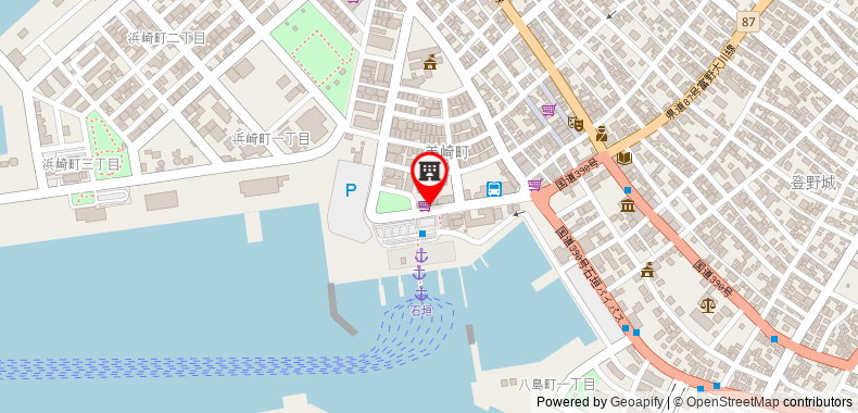 在地图上查看石垣島第三酒店