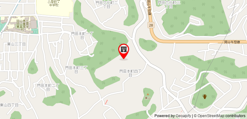 Bản đồ đến Khách sạn Okayama International