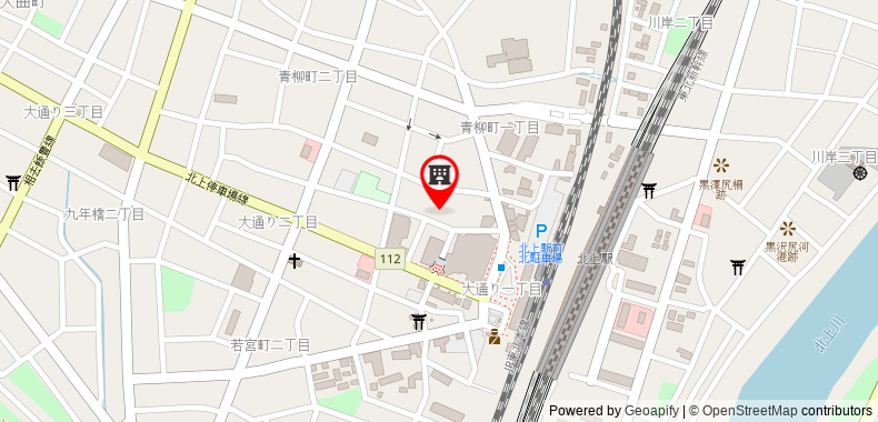 Bản đồ đến Khách sạn Green Kitakami