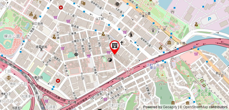 Bản đồ đến A204-2 Center in Yokohama toulist area3 min to sta