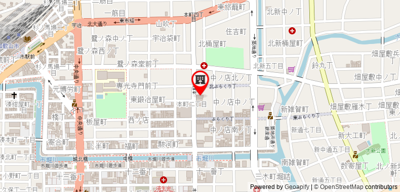 APA Hotel Wakayama on maps