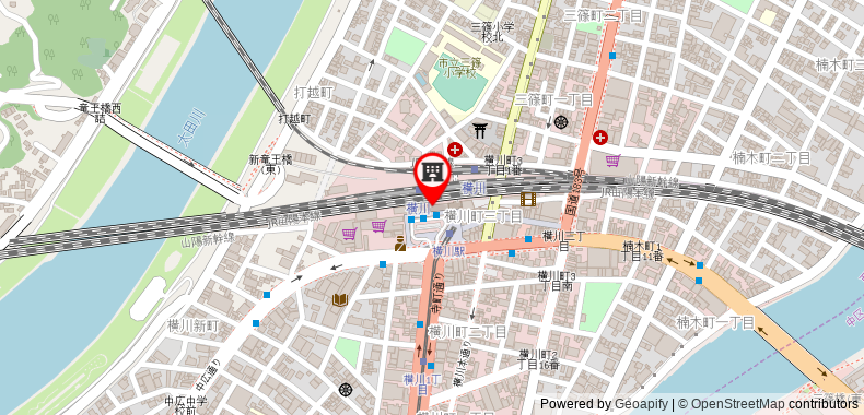 在地图上查看Casa Viento旅館 - 廣島中央502